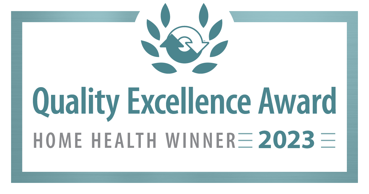 We Are Proud to Receive the HCHB Quality Excellence Award